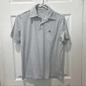 Vineyard Vines Polo, , size Large stripes Blue